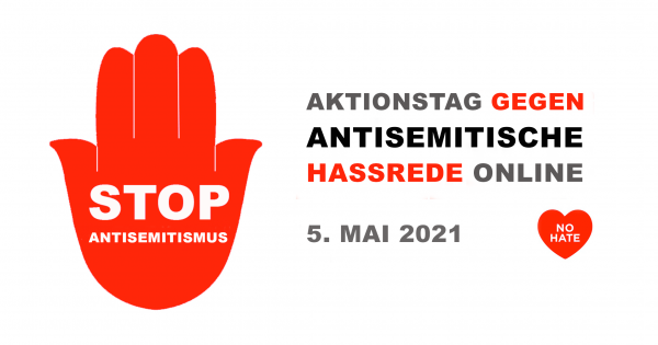 5. Mai 2021: Aktionstag gegen antisemitische Hassrede