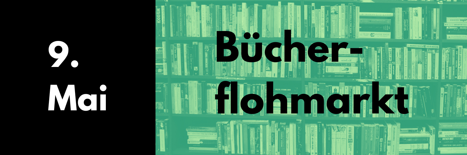9. Mai 2025: Bücherflohmarkt
