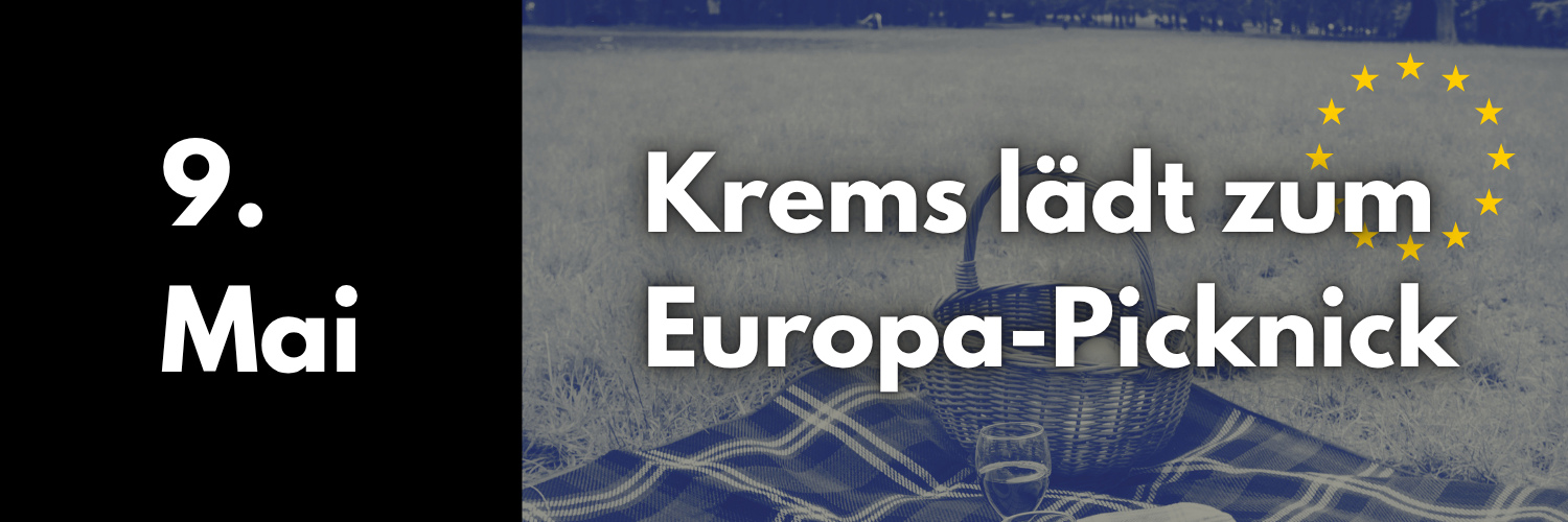 Cover Kalendereintrag 9. Mai: Krems lädt zum Europa-Picknick